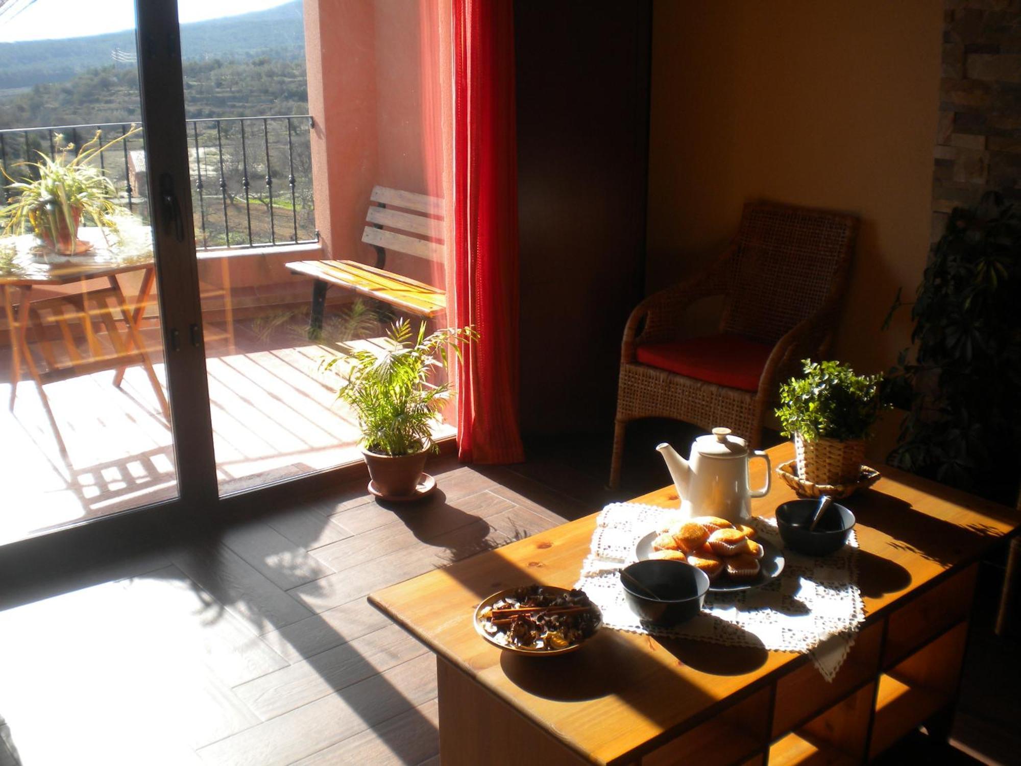 Casa Rural Con Jacuzzi en Castellón Chert Esterno foto